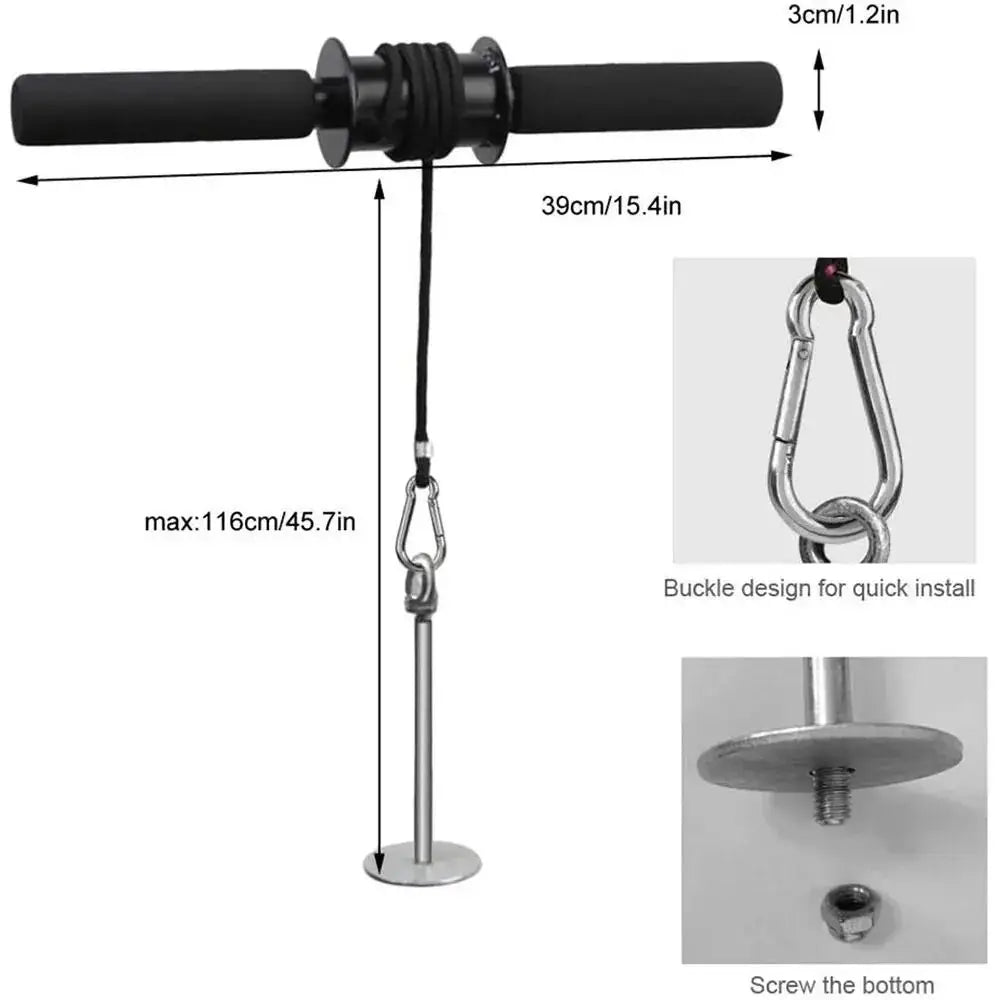 Home Training Wrist Forearm Trainer Weight Fighting Soft Handle Arm Muscle Strength Trainer Endurance Portable Exerciser Roller