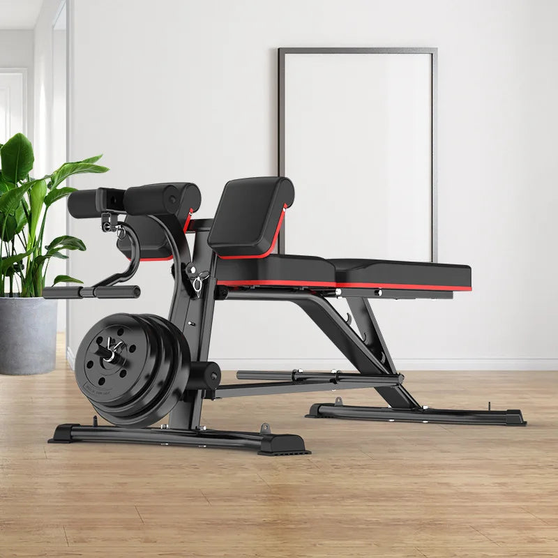 New Upgraded Multi-function Weightlifting Bench, Home Abdominal Waist Fitness Bench, Dumbbell Training Stool