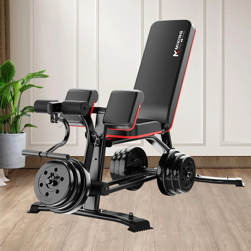 New Upgraded Multi-function Weightlifting Bench, Home Abdominal Waist Fitness Bench, Dumbbell Training Stool